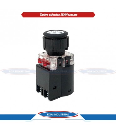 Timbre Eléctrico 25MM rasante MRBKA0 HANYOUNG