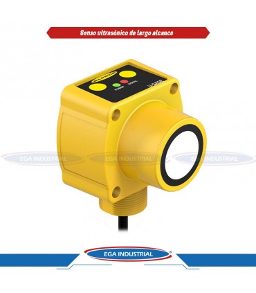 Sensor ultrasónico de largo alcance QT50ULB W/30 BANNER