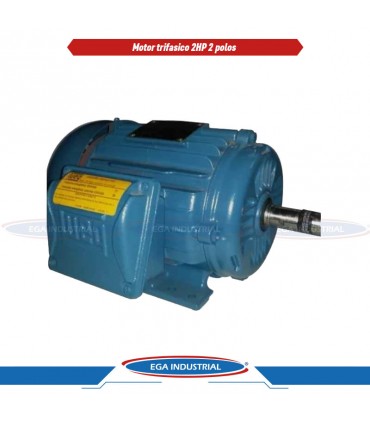 Motor trifásico nema premium de 2HP 2 POLOS 12906532 WEG