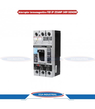 Interruptor termomagnético FXD 3P 225AMP 240/480/600V SIEMENS