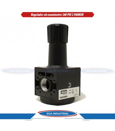 Regulador sin manómetro 160 PSI relievig 1PARKER