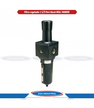 Filtro regulador 1 1/2 port block PARKER