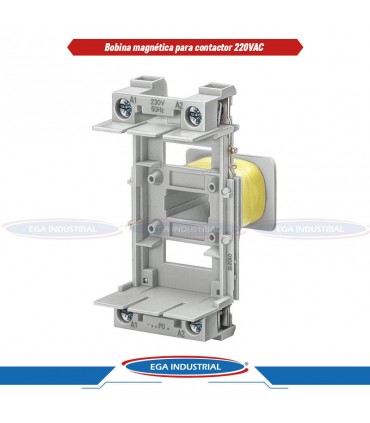 Bobina magnética 220VAC SIEMENS