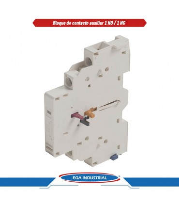 Contacto auxiliar lateral 1NA+1NC GVAD1001 TELEMECANIQUE