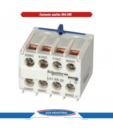 Contacto auxiliar INST 2NA-2NC TELEMECANIQUE