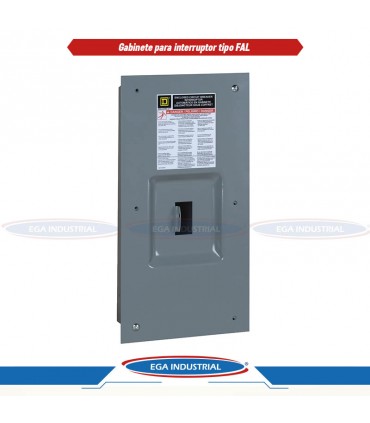 Gabinete para interruptor FA100F SQUARE D