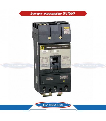 Interruptor termomagnético 3P 175AMP SQUARE D