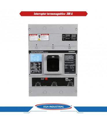 Interruptor termomagnético JXD63B300 SIEMENS